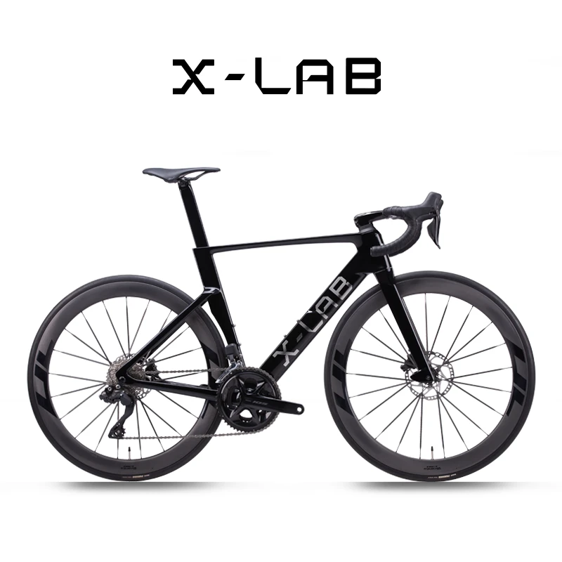 X-LAB【门店自提】超轻碳纤维破风型公路车黑武士AD8专业竞技自行车