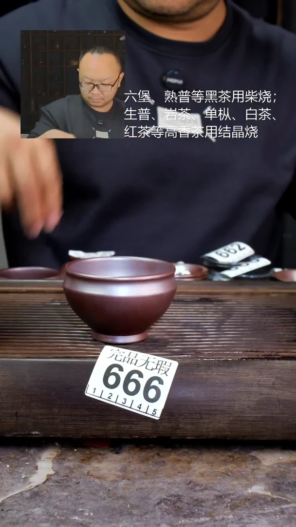 壶四大名陶钦州坭兴陶666