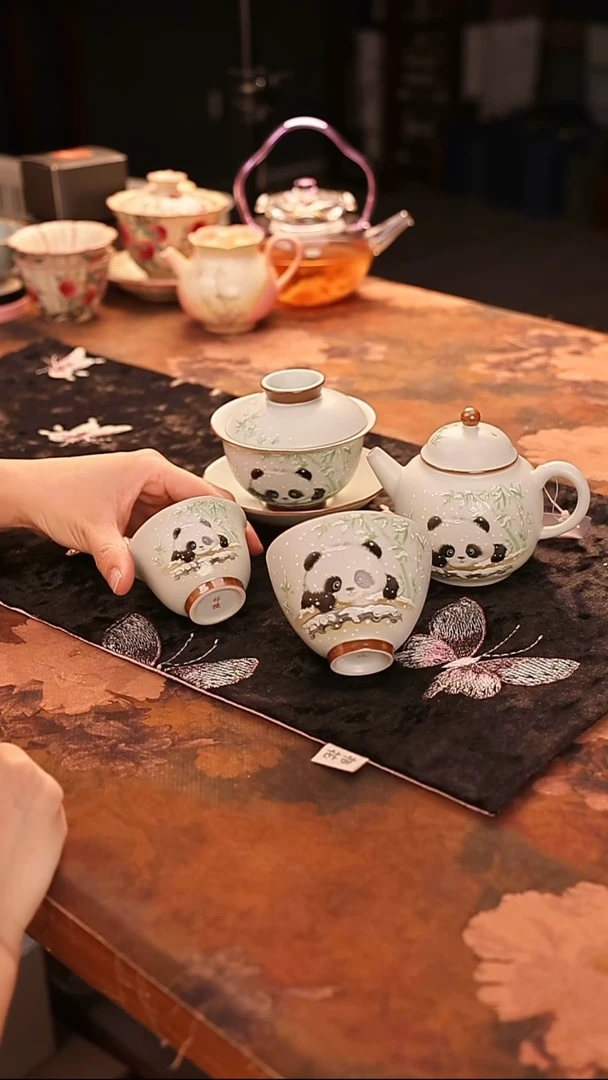 陶瓷茶具（无礼盒无茶席）@@A12310