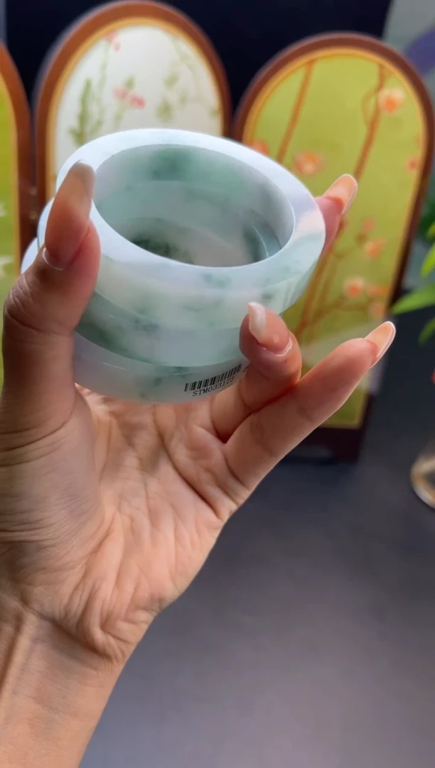 未镶嵌手镯定制翡翠手镯5262