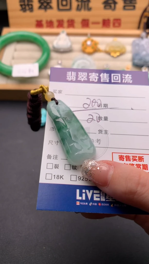 颈饰未镶嵌翡翠10146176
