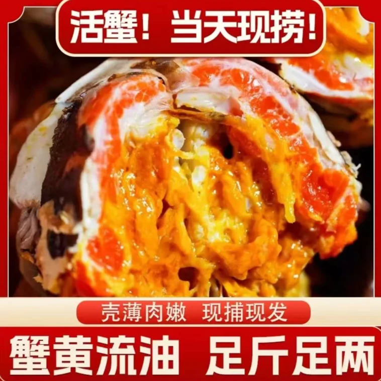 【活蟹】江苏精品大闸蟹公蟹4.0-3.7母蟹3.0-2.7两 10只 包邮到家