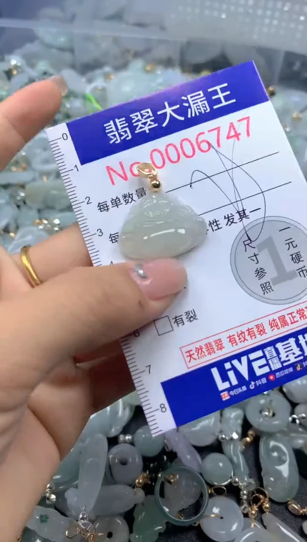 颈饰未镶嵌翡翠6747
