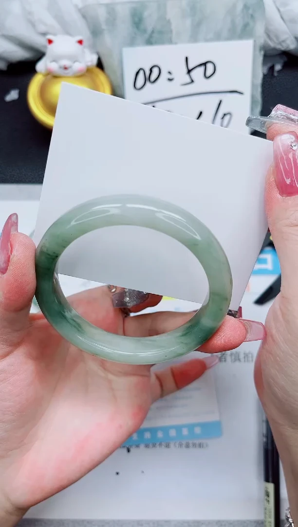 石英质玉未镶嵌手镯97-58.5