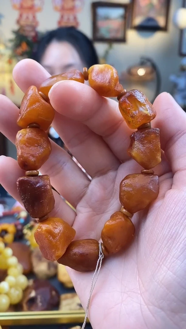 【闪购商品】未镶嵌琥珀手串手串
