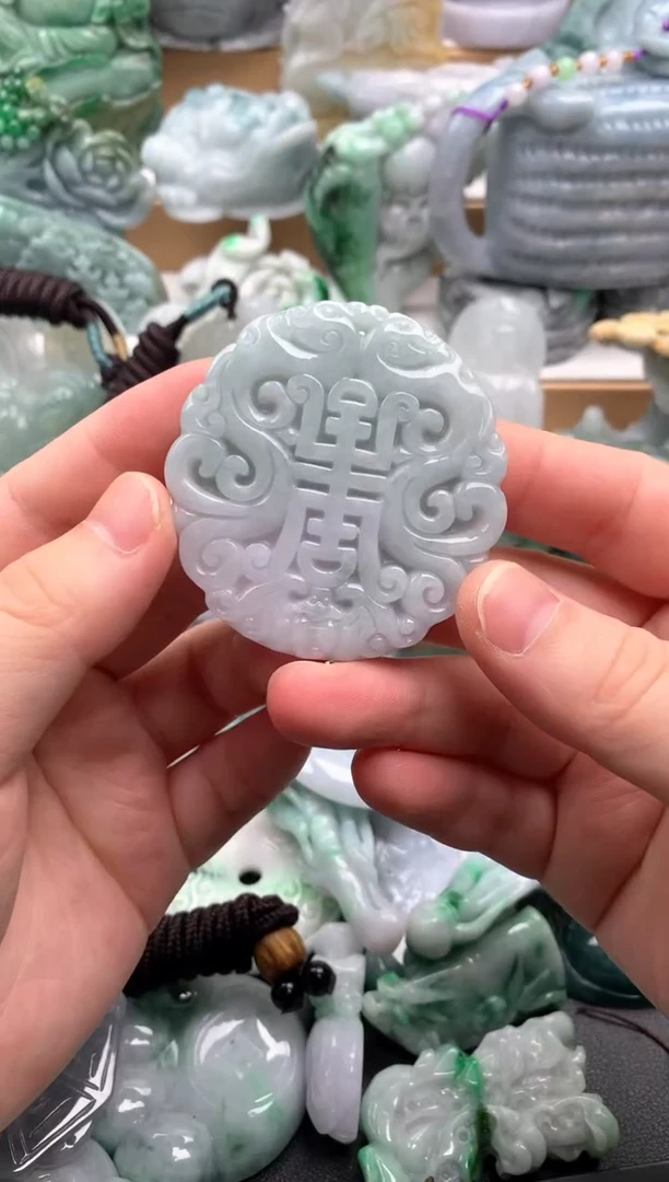 吊坠(不含链)未镶嵌翡翠1