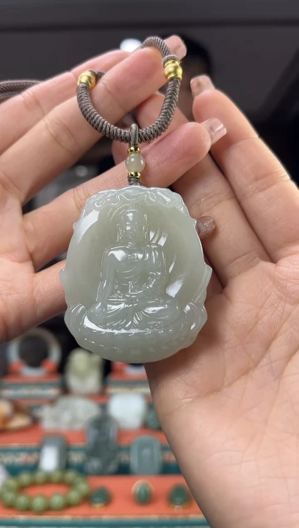 【闪购商品】和田玉颈饰未镶嵌佩佩，大日