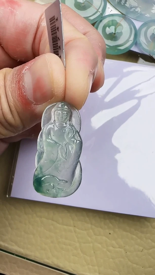 颈饰未镶嵌翡翠缅甸翡翠a货