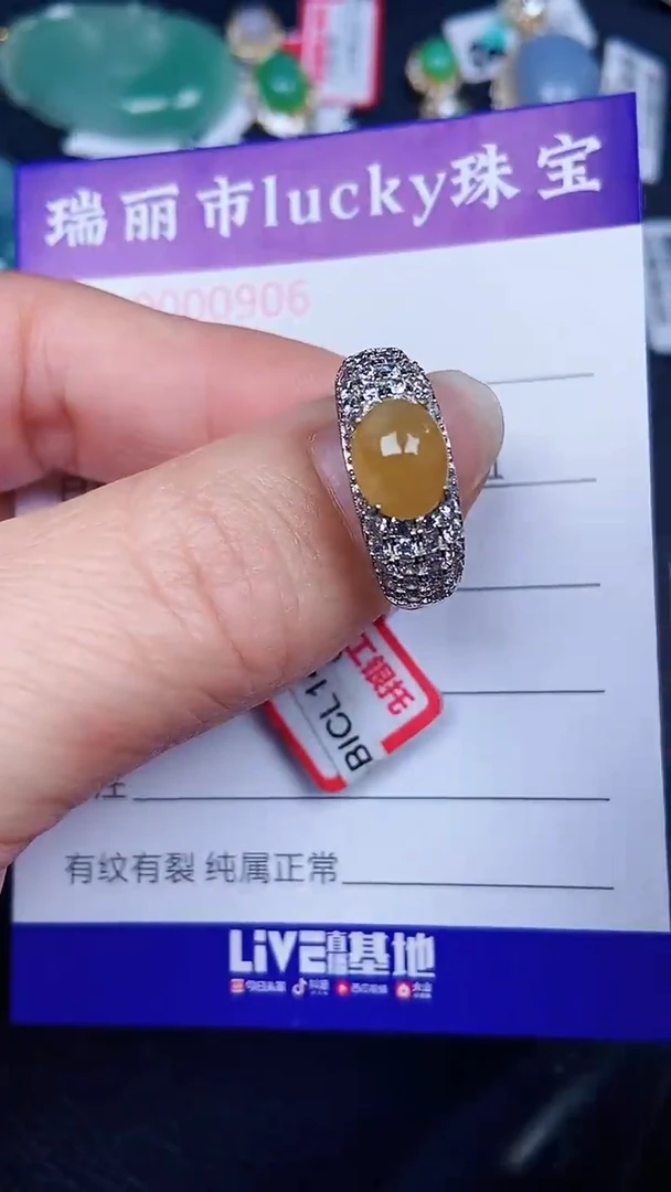 颈饰银S925镶嵌翡翠0906