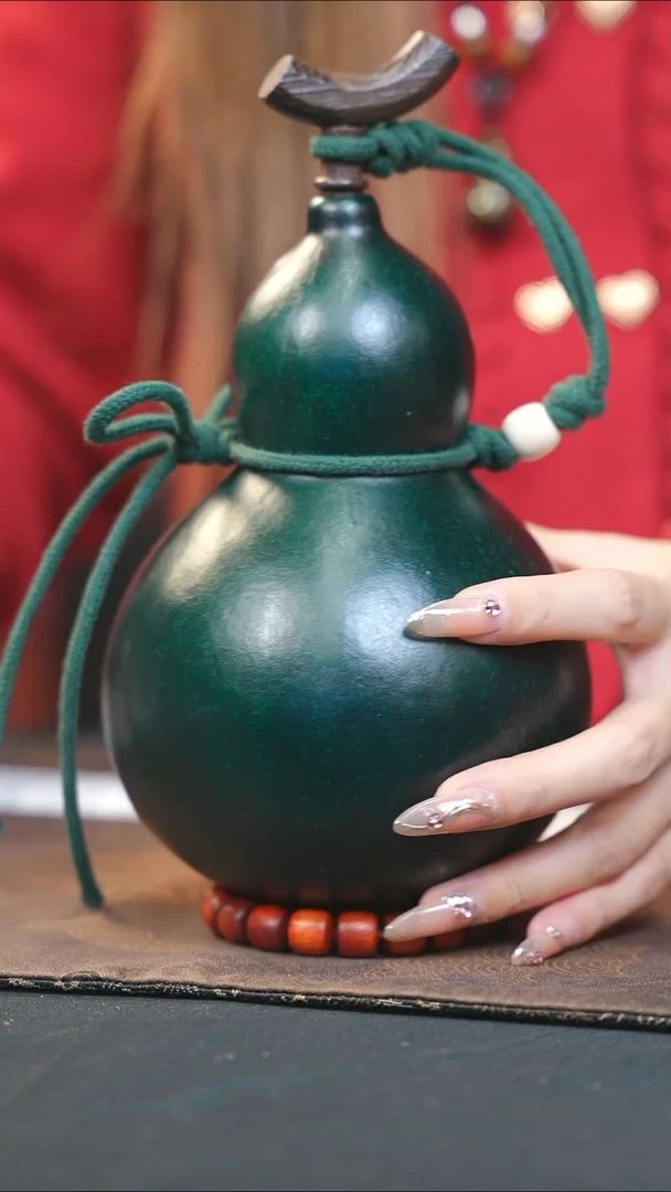 【闪购商品】WX200大漆酒葫芦不包手串及旋转底座