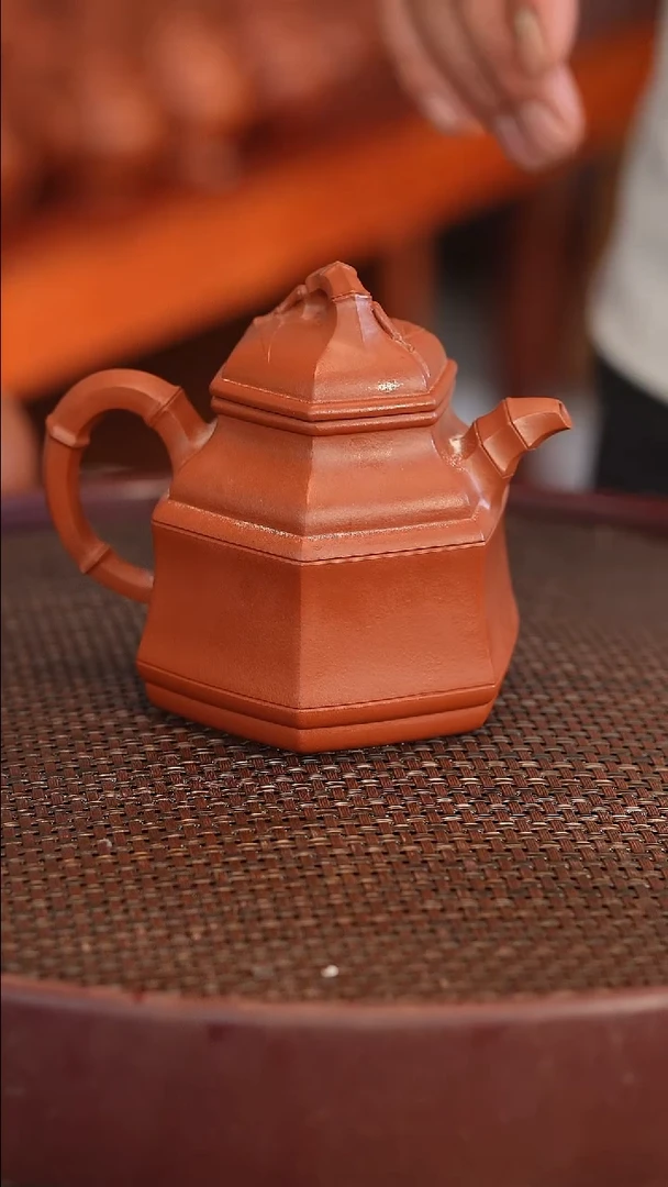 茶壶紫砂原矿手工制作300cc