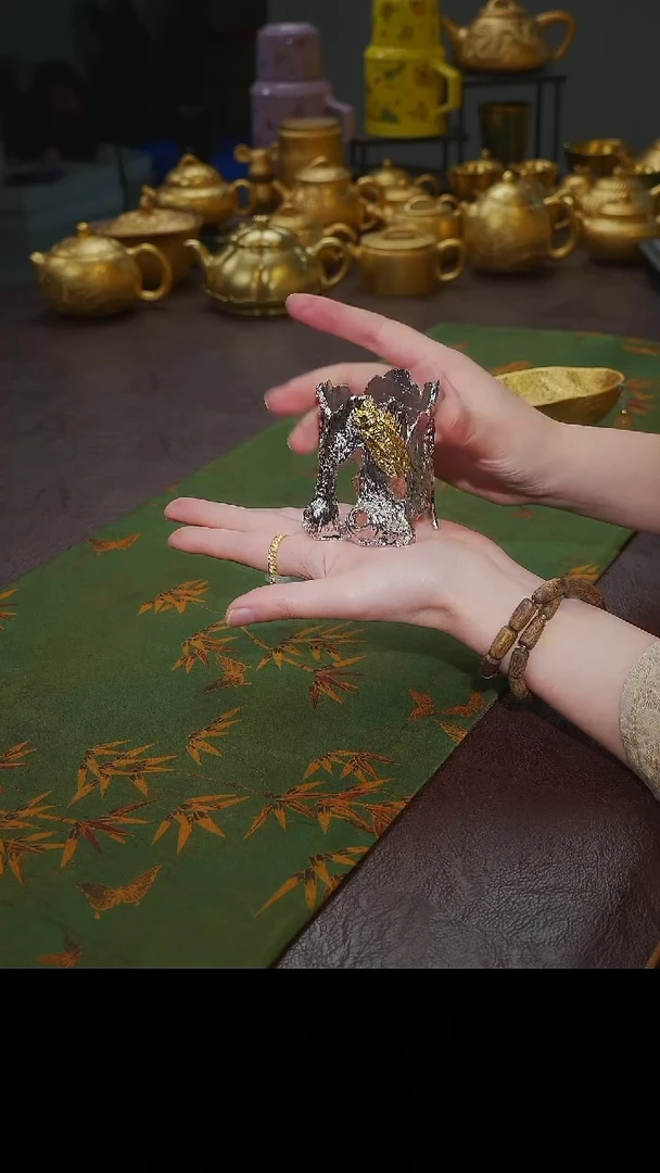 茶杯紫砂【宜景窑系列】茶则拖