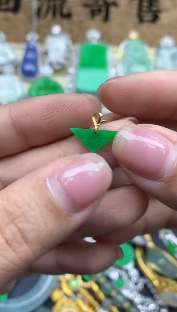 【闪购商品】翡翠颈饰18K金镶嵌273-中国好珍宝