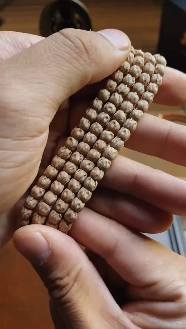 柏香籽/百香籽手串A06【果冻方块】