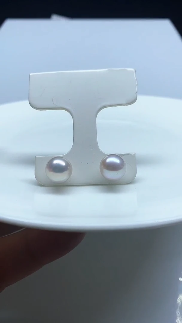 【闪购商品】淡水珍珠耳饰未镶嵌多人