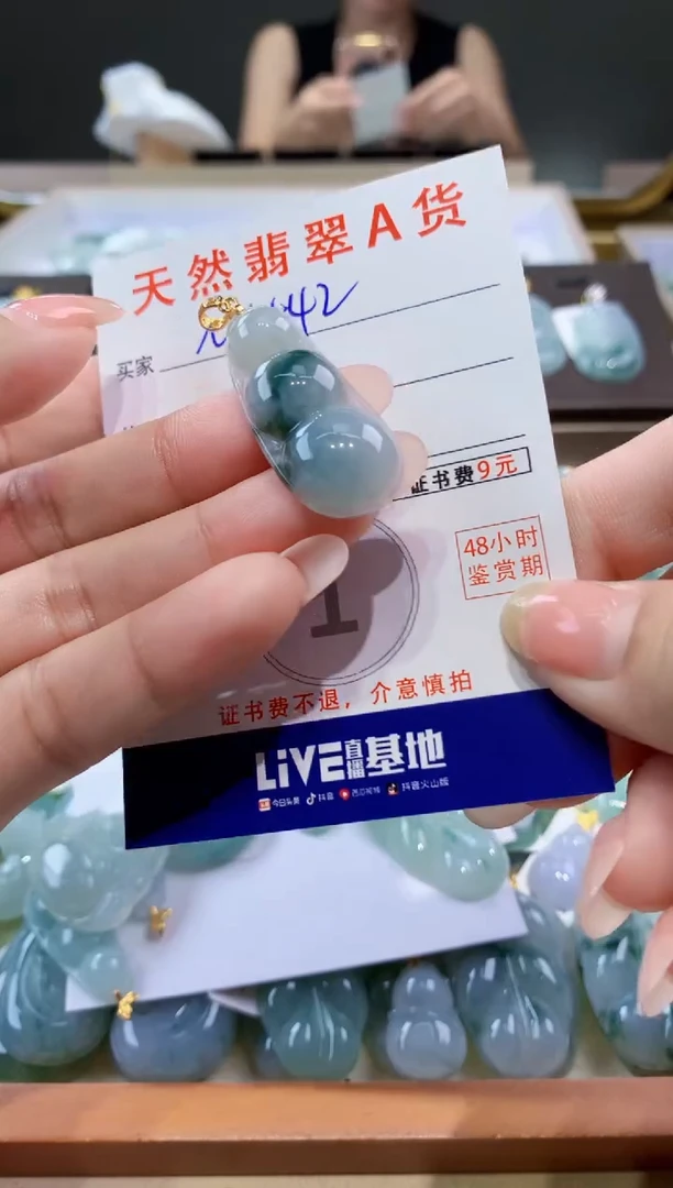 颈饰未镶嵌翡翠天然缅甸a货翡翠