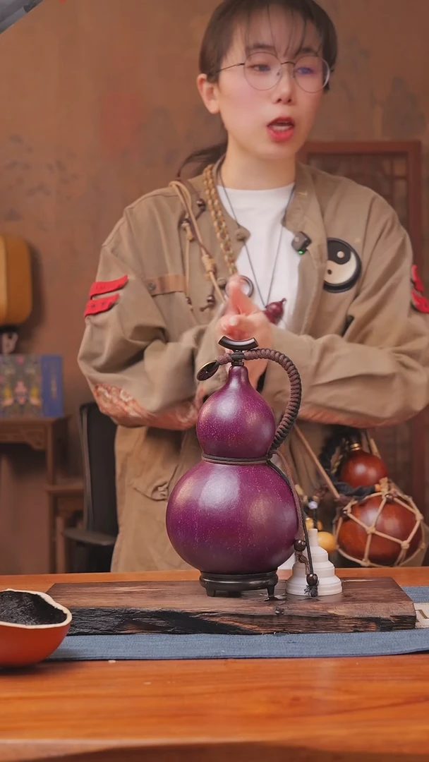 591号链接精品大漆葫芦现货现发[一物一拍]