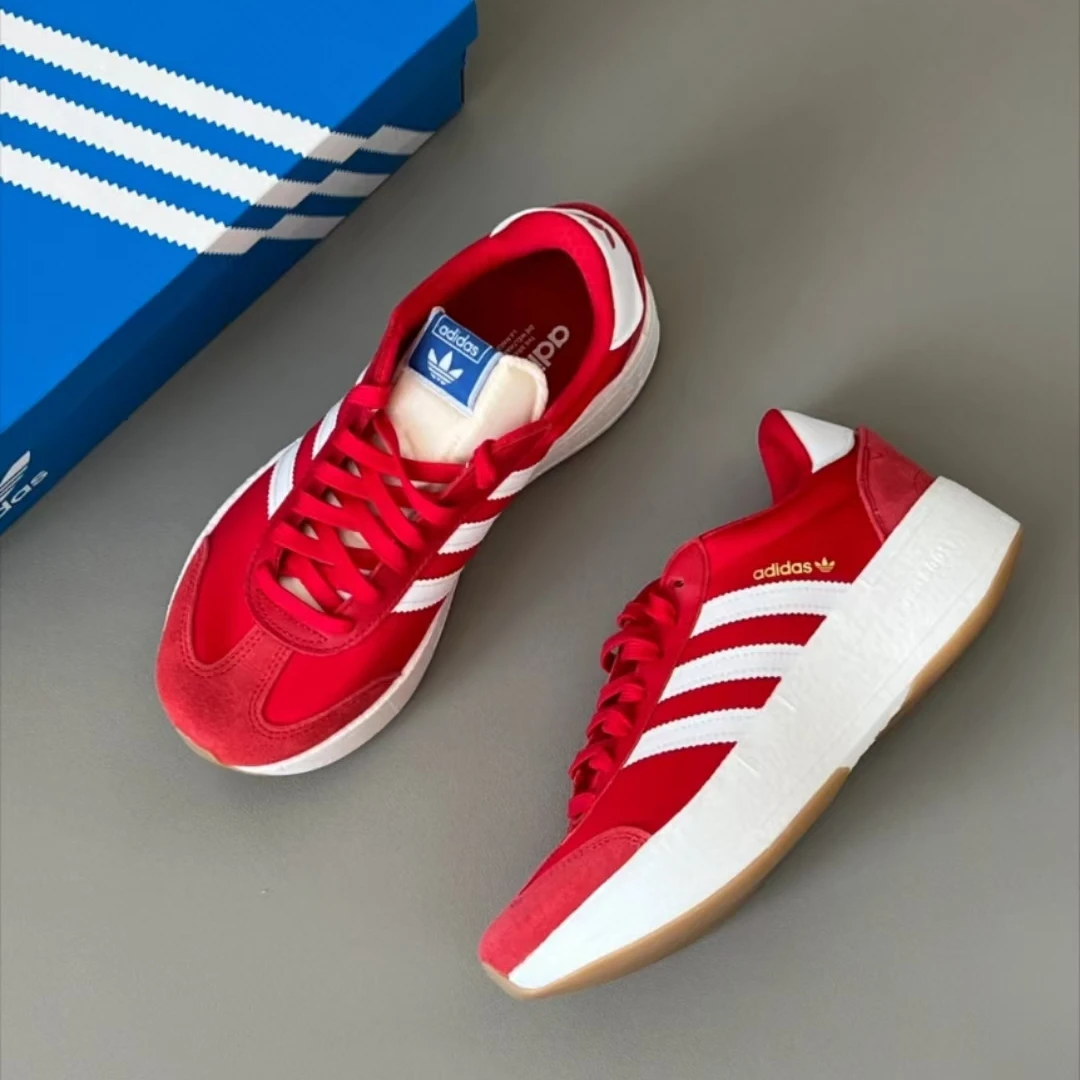 Adidas/阿迪达斯官方正品三叶草男女款时尚潮流系带休闲鞋JI0835