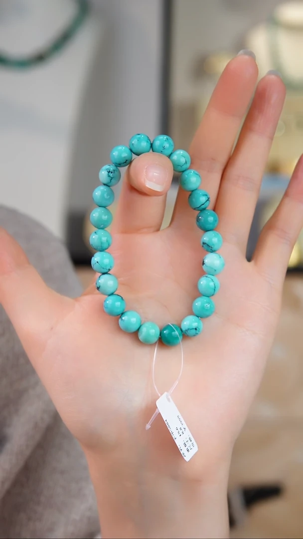 未镶嵌绿松石手串1