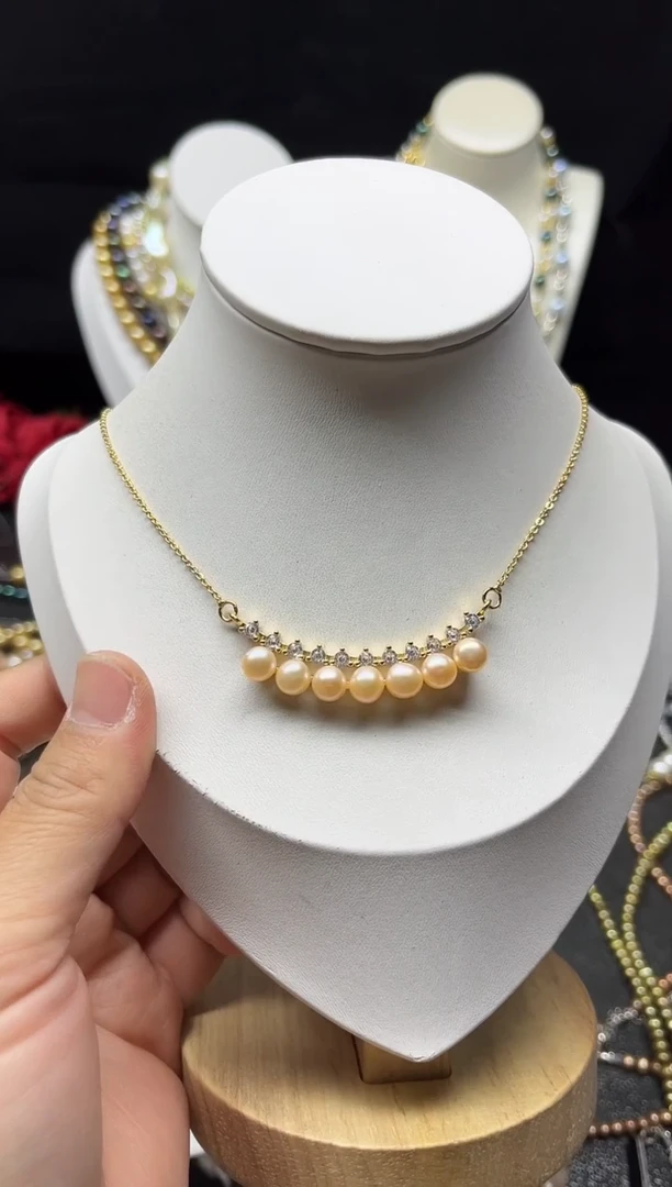 【闪购商品】淡水珍珠颈饰未镶嵌多人