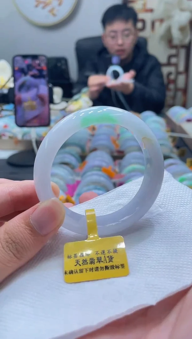 未镶嵌手镯翡翠123-54