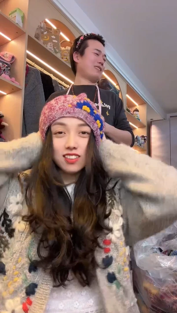 羊毛开****罗百羊毛贝雷帽B876