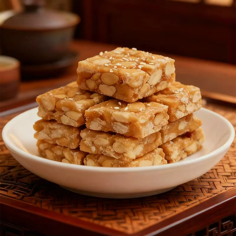 广东阳春特产芝麻花生糖休闲食品解馋零食甜而不腻花生酥糖