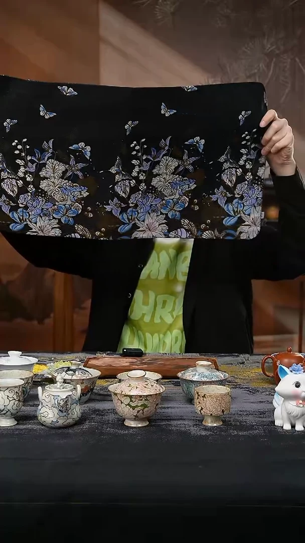 瓷片留器茶斋芬达高端瓷器@@LQ0131