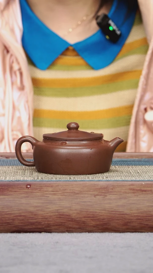 【闪购商品】紫砂茶壶紫泥 圆韵