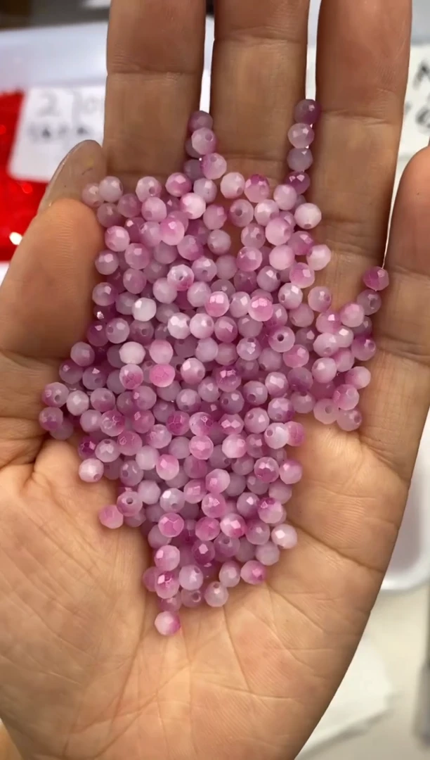 玻璃2760玻璃2751卡4水晶500颗半糖粉色