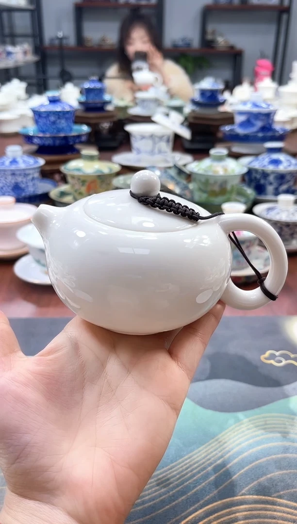 【闪购商品】纯白西施凤鸣壶纯白西施凤鸣壶