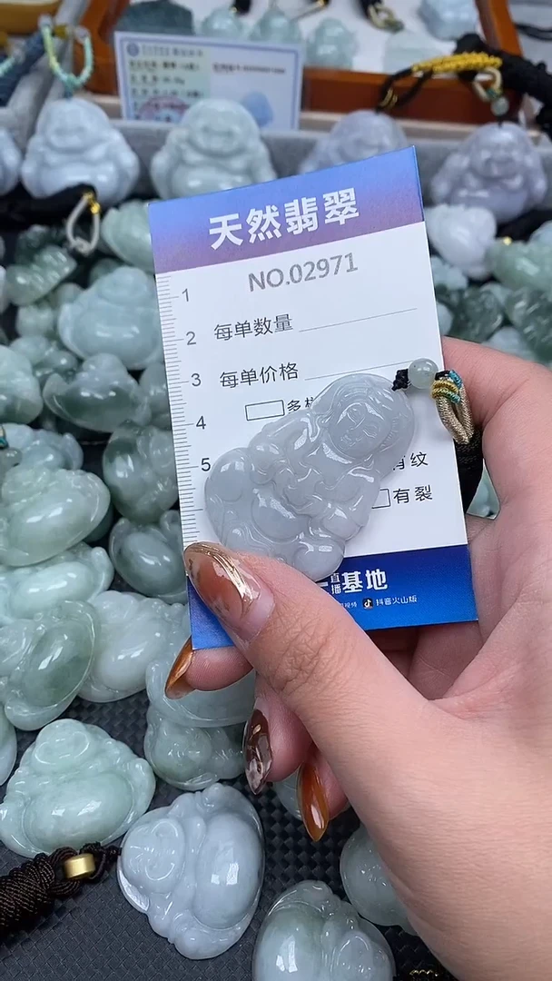 颈饰未镶嵌翡翠纯天然A货翡翠2971