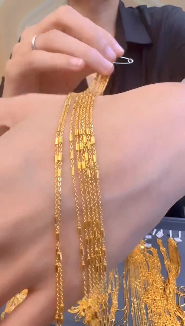 闪O间柱百搭链42cm 2.32g（多样性发货）