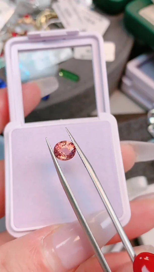 未镶嵌珠宝半成品碧玺1.26ct