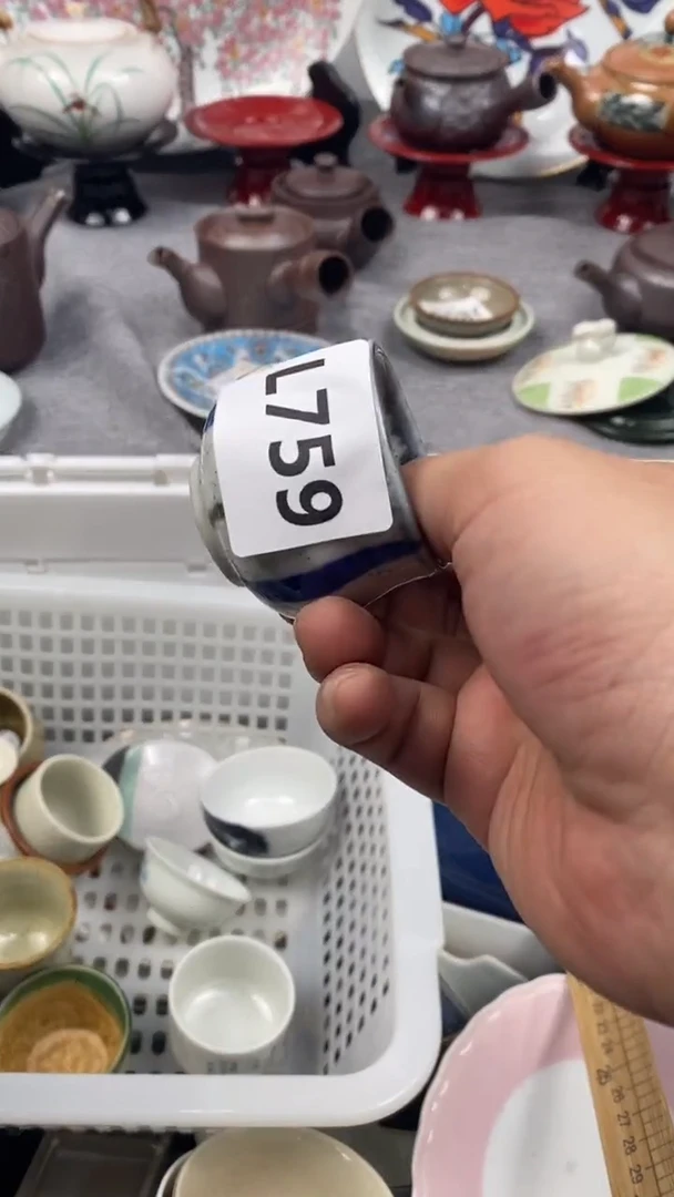 【闪购商品】瓷片759  在山听雨落 在山听雨落