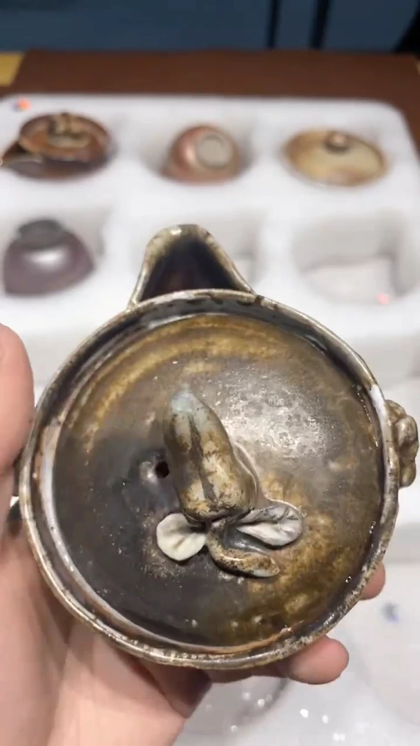 奢瓷/瑞寅柴烧茶器（宝瓶）792 微瑕