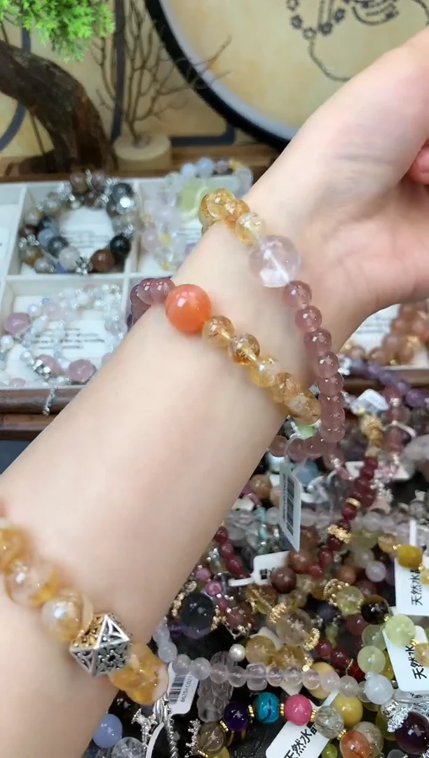 【闪购商品】黄晶手链未镶嵌217手串