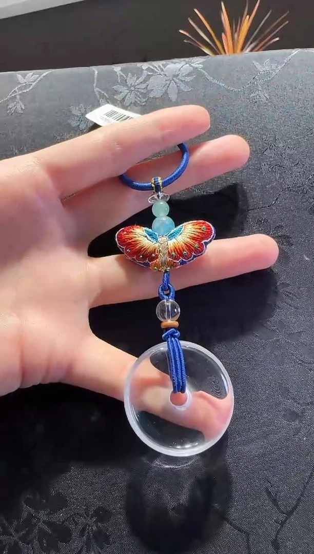 水晶手绳未镶嵌平安扣