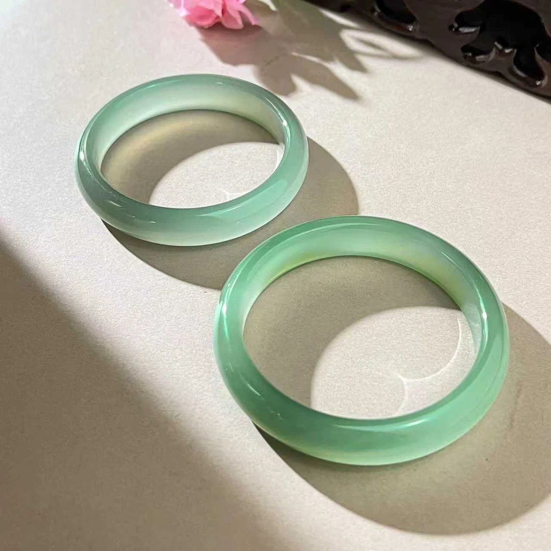 S8348-天青玛瑙手镯-配盒-多样性发货只发一件