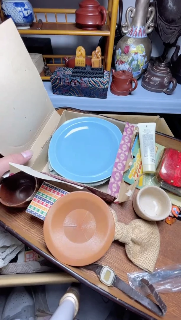 茶宠瓷器瓷器瓷器微瑕