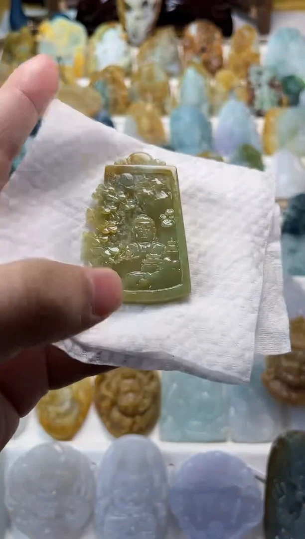 定制翡翠未镶嵌毛货定制 不退不换