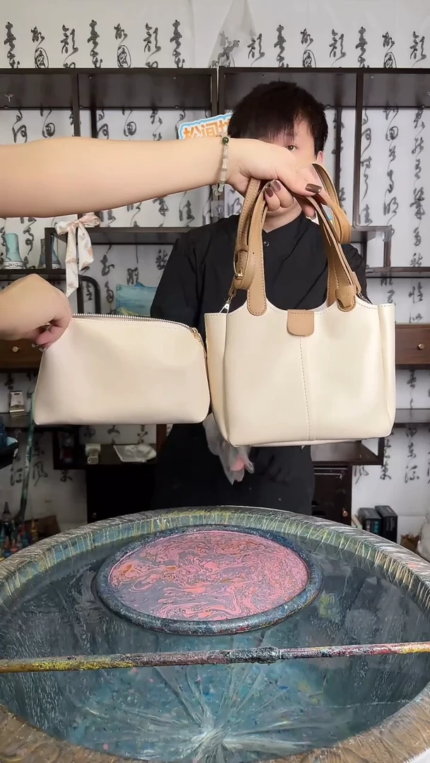 织物单肩子母包定制链接