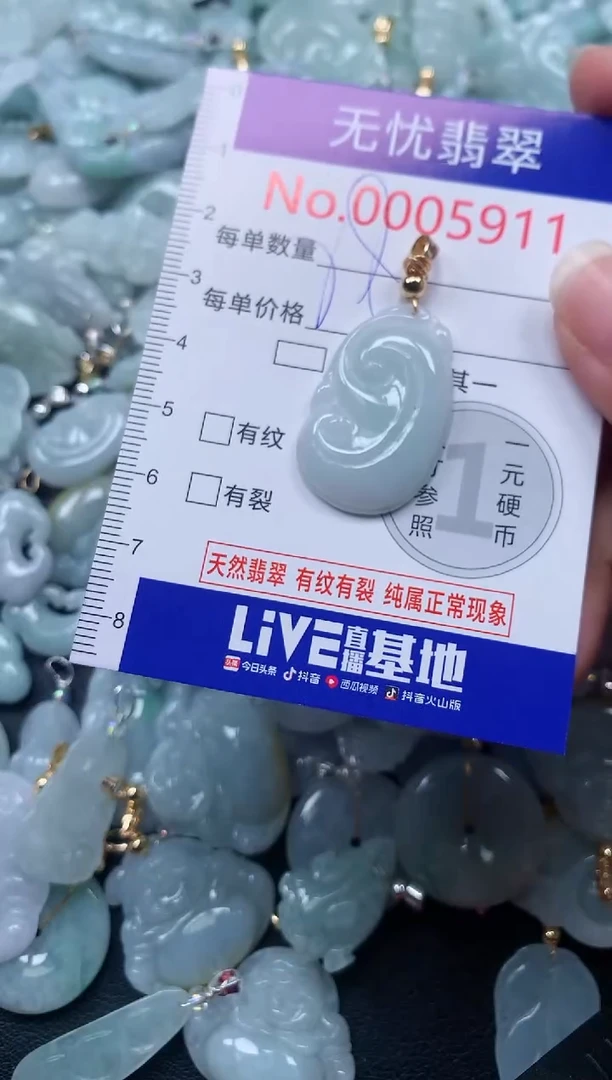 颈饰未镶嵌翡翠5911