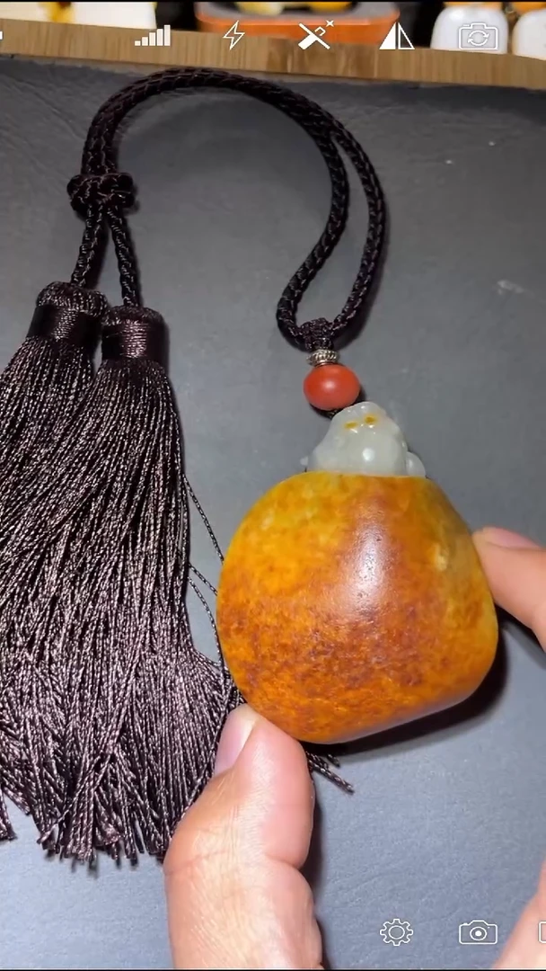 未镶嵌和田玉把件XT  龙龟