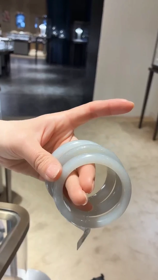 未镶嵌手镯和田玉191【】多样性发一不退不换圈口55