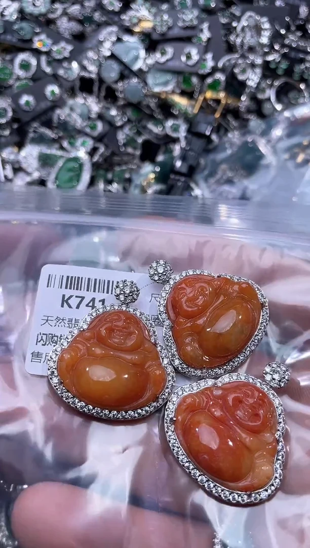 【闪购商品】翡翠颈饰未镶嵌K741多样性发其一