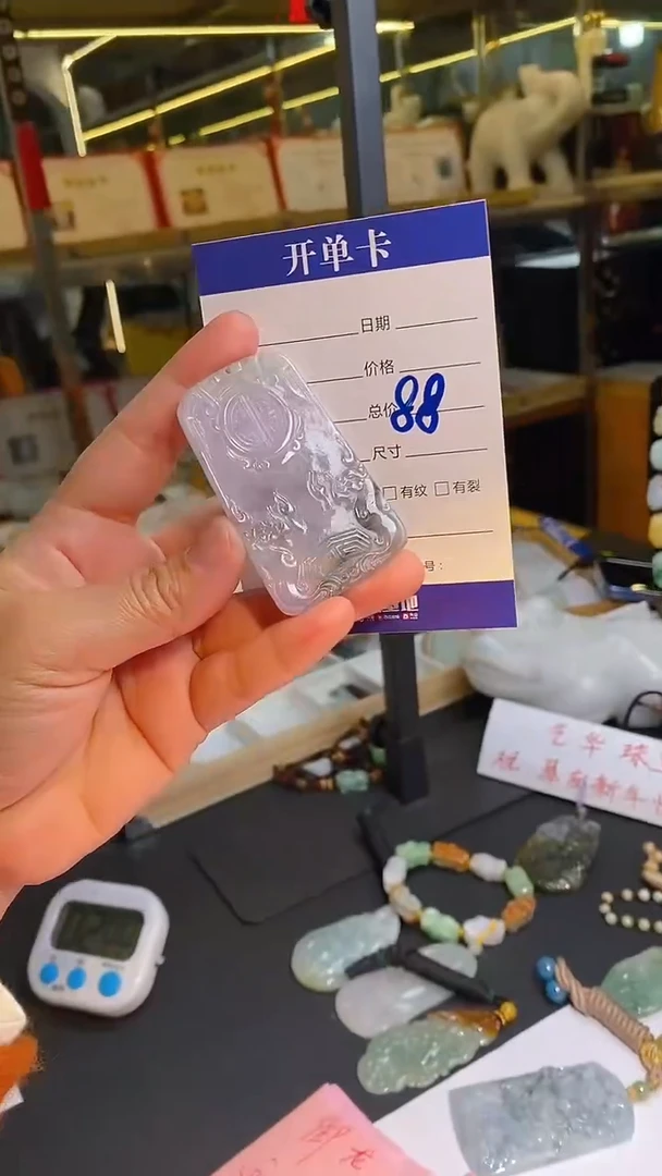 【闪购商品】翡翠颈饰未镶嵌挂件