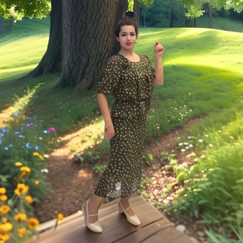 时尚时代高级连衣裙