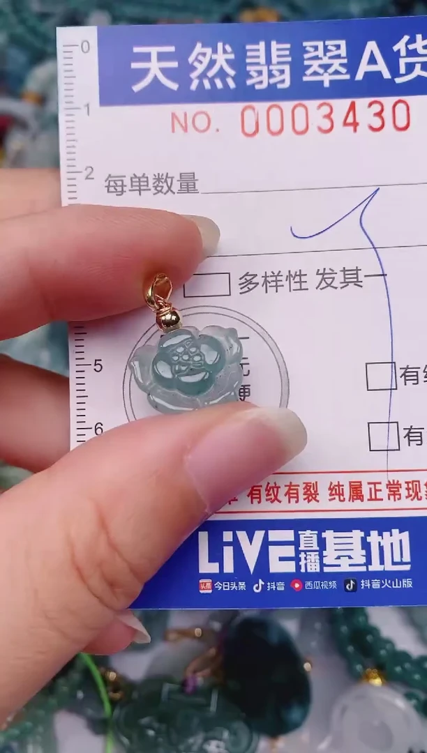 颈饰未镶嵌翡翠00003430
