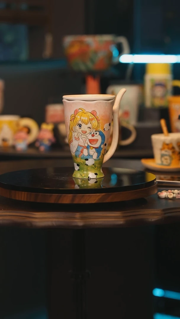 【闪购商品】摆件景德镇釉下彩绘设计师款陶瓷